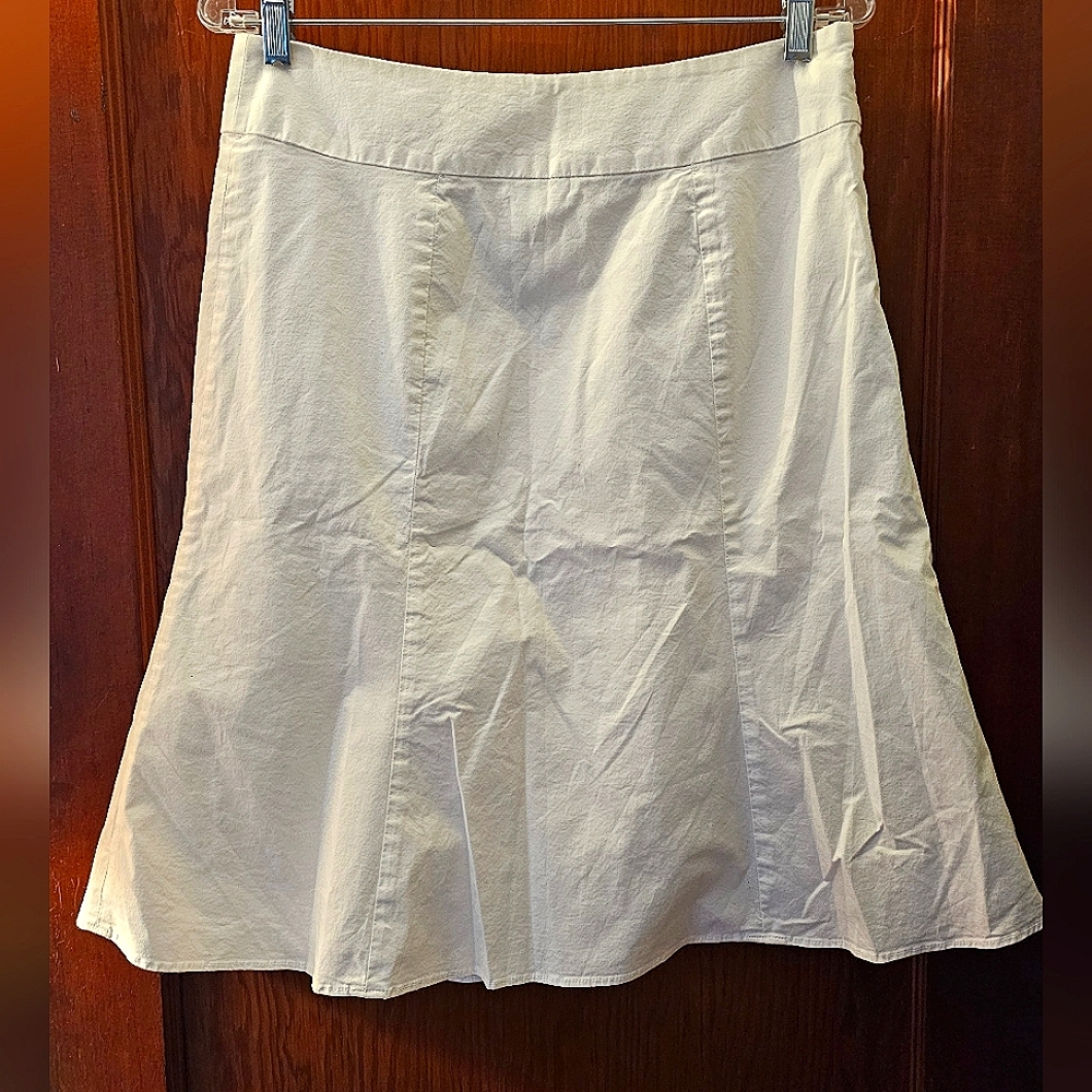 Gap white cotten Skirt